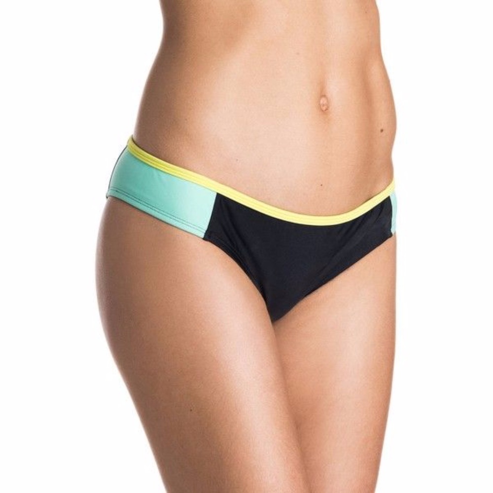 Roxy Pop Surf Cheeky Scooter Bikini Bottom - L-NWT